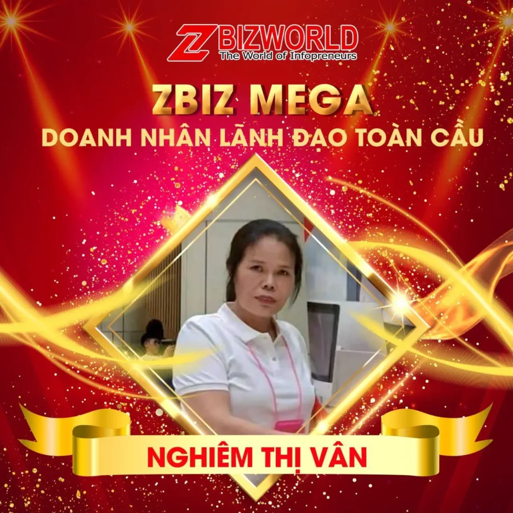 Doanh Nhân Lãnh Đạo Toàn Cầu Nghiêm Thị Vân