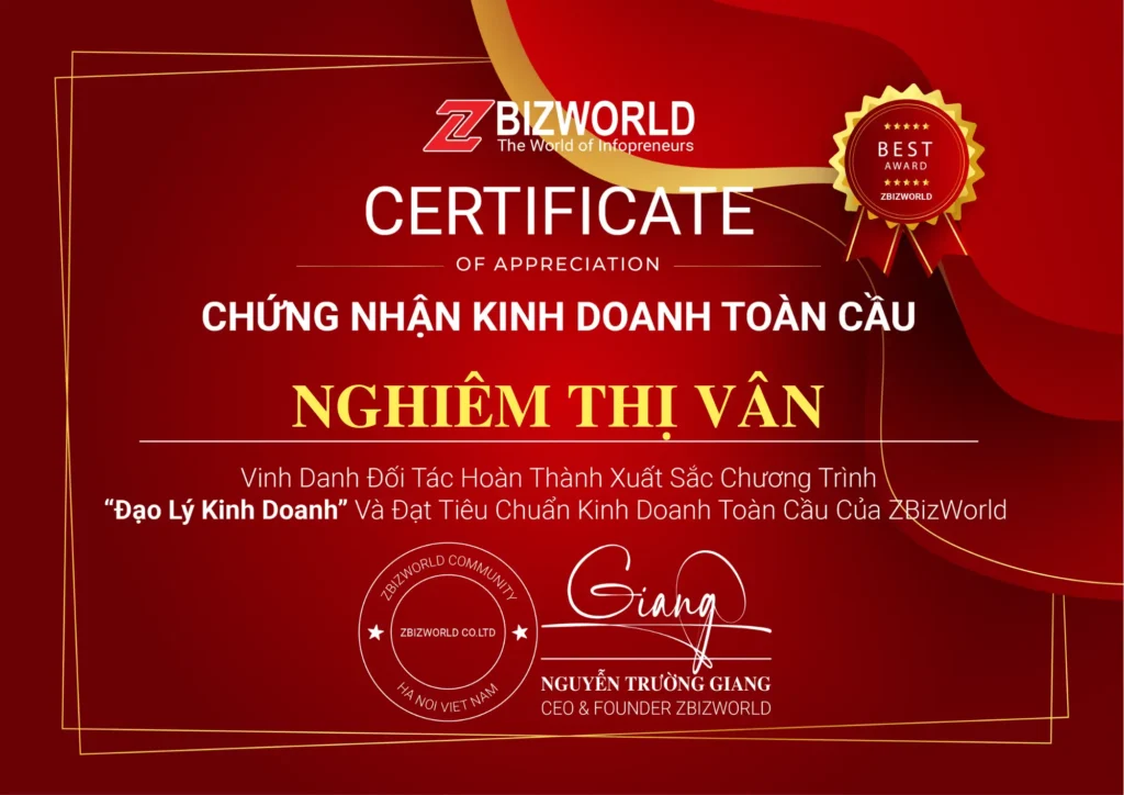 Đạo Lý Kinh Doanh
